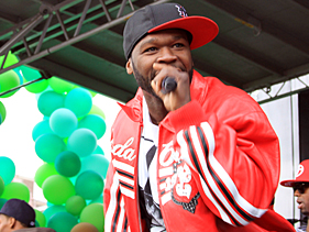 50 Cent выступил в своем родном Queens